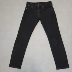 美品。RED CARD ブラック スリムフィット デニム２３(Mサイズ相当)