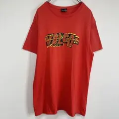 VOLCOM ボルコム Tシャツ 半袖 ロゴ 派手 ユニセックス オレンジ 古着