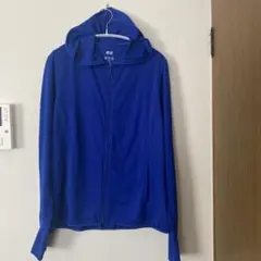 専用　ユニクロ　エアリズム　ドライ　メッシュ　UV パーカー　ブルー　XL
