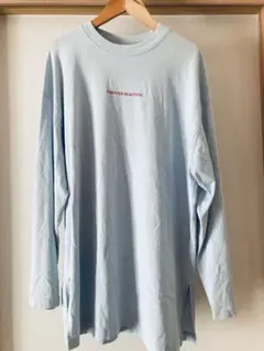 ロゴtシャツ 長袖