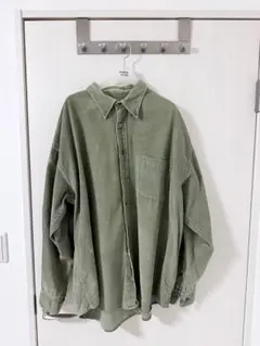 ST JOHN'S BAY 長袖ボタンシャツ XL グリンのサムネイル