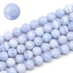 ブルーレースアゲート ビーズ・アクセサリー