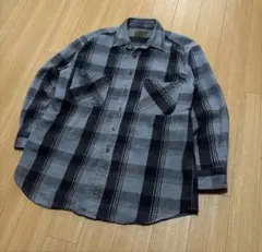 90s ST.JOHN'S BAY Flannel Shirt ヘビネル