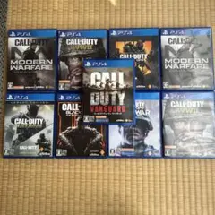PS4 Call of Duty 9本 まとめ売り コールオブデューティcod