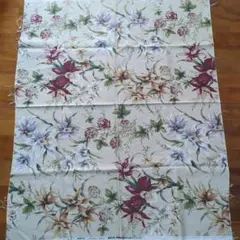 花柄 生地 SANGETSU オリジナルプリント 幅約110cm x 80cm