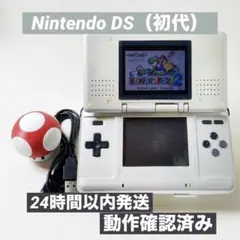 Nintendo DS （初代）　ニンテンドー　プラチナシルバーsu118