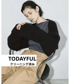 〈匿名配送〉TODAYFUL Volume Knit Sleeve ボレロ
