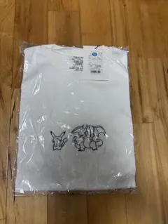 YU NAGABAxポケモンTシャツ ピカチュウ&リザードン ホワイト