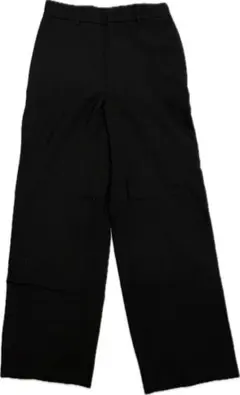 ANCHOR WOMAN ワイドパンツ 黒 オフィスカジュアル