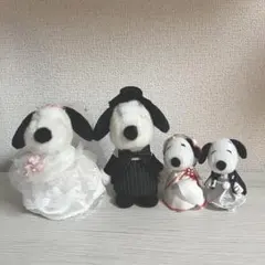 スヌーピーウェディングドール洋装と和装