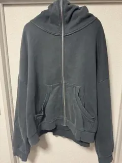 entire studios 黒 ジップアップパーカー 2XL