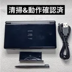 jh1【清掃&動作確認済】Nintendo DS Lite ジェットブラック本体