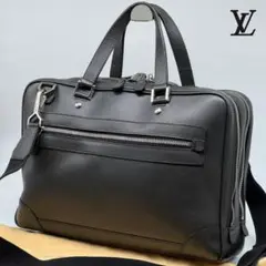 Louis Vuitton ユタ アコマ バサルトA4収納可 M97019 黒 - メルカリ