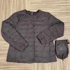 ユニクロ　ウルトラライトダウンコンパクトジャケット　X L グレー