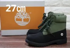 27㎝　Timberland 6インチ　レース ウォータープルーフ ブーツ