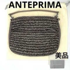 【美品】アンテプリマ ワイヤーバッグ ショルダーバッグ リボン