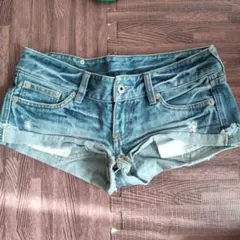 エゴイスト✨️ダメージ加工 デニムショートパンツのサムネイル