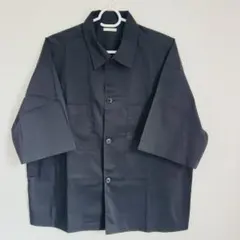 GU ブロードワイドクロップドシャツ(5分袖) M サイズのサムネイル