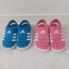 adidas サマー クローズドトゥ ウォーターサンダル セット まとめて
