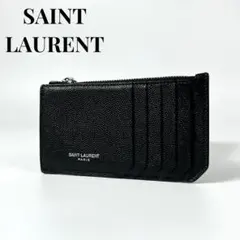 レアタイプ✨サンローラン フラグメントケース マネークリップ キャビアスキン 黒