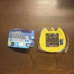 横浜 DeNA ベイスターズ　おなまえキーホルダー　黄色　イエロー　ガチャガチャ