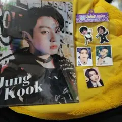 BTS Jung Kook クリアファイル　 ステッカーセット