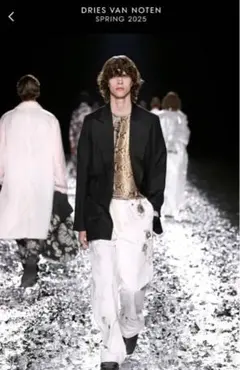 新品　DRIES VAN NOTEN PANNOCH 25ss パンツのサムネイル