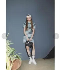 RIENDA GOLF オリジナルラガーポロワンピース