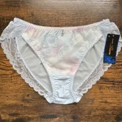 レディースショーツ　レース　パンツ　パンティ　St.Audrey 女性下着　水色