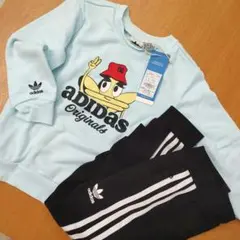 adidas　クルーネック　セットアップ　120 アディダスオリジナルス