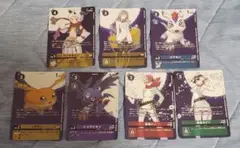 デジモンカードゲーム　タイムストレンジャー　プロモ　全7種