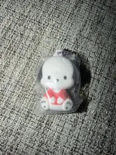 サンリオ ガチャガチャ ふわふわフロッキーマスコット ポチャッコ