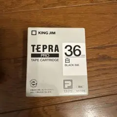 キングジム　テプラPRO用　ラベリングテープ36mm 白のサムネイル