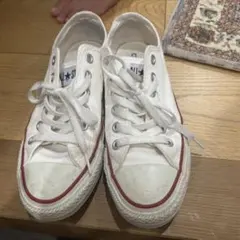 ALL STAR ホワイト ローカット スニーカー