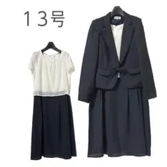 ●新品/スーツ/2点/ワンピース/15号/セレモニー/入学式/卒業式●&1686
