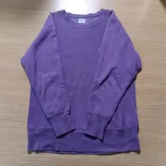 Champion　Reverse weave　パープル トレーナー　M