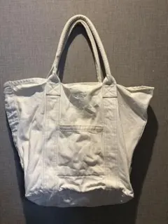 ロンハーマン　ホワイトキャンバストートバッグ