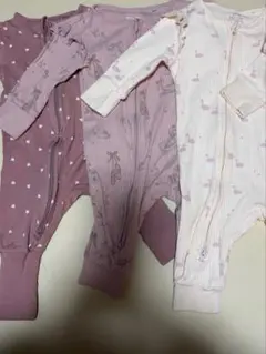 Next baby ファスナー ロンパース セット