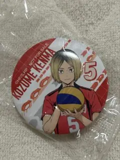 ハイキュー!! ×くら寿司　びっくらポン缶バッジ１つ　クリアファイル２枚