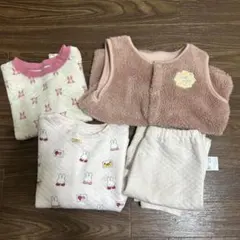 キルトパジャマ　冬のあったかセット