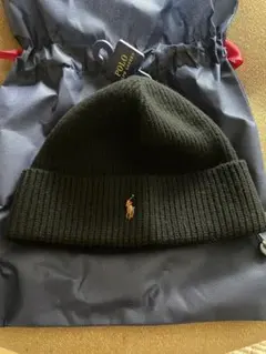 Polo Ralph Lauren 黒 ニット帽