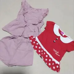 女の子 夏服 セットアップ ディズニー まとめ売り