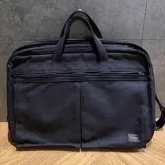 良品✨ポーターテンション ビジネスバッグ2way 2層 A4可 大容量ブラック