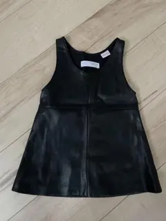 ZARA ブラック ジャンバースカート 12-18ヶ月