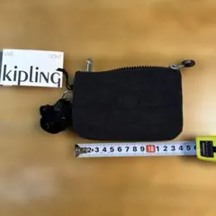 Kipling 黒 ポーチ ファスナー付き