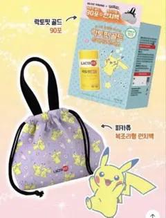 olive youg オリヤン　ポケモン　ラクトフィット　ランチバッグ