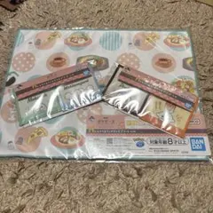 一番くじポケピース　PEACEなダイナーへようこそ　H賞ランチグッズ　３点セット