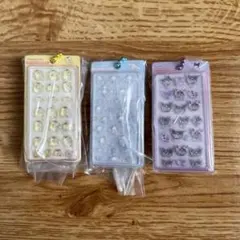 サンリオキャラクター　ボンボンドロップシール ミニチュアチャーム　3種セット