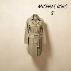 MICHAEL KORS トレンチコート ベージュ ベルト付きSスプリングコートのサムネイル