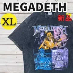 メガデスMEGADETHバンドTシャツ新品未使用ロックTヴィンテージ仕様2892